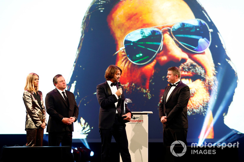 Gregor Grant Award (trophée d'honneur) : Stéphane Ratel (PDG et fondateur de SRO)
