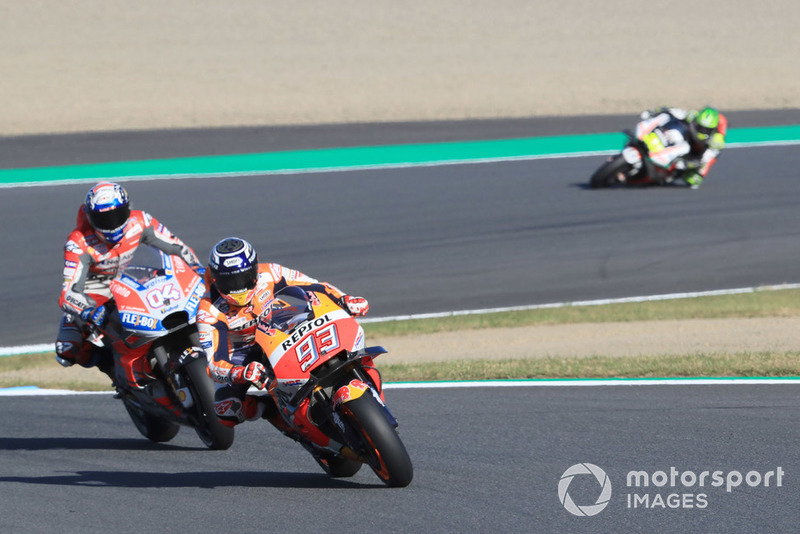 Marc Marquez, Repsol Honda Team, Andrea Dovizioso, Ducati Team, Cal Crutchlow, Team LCR Honda