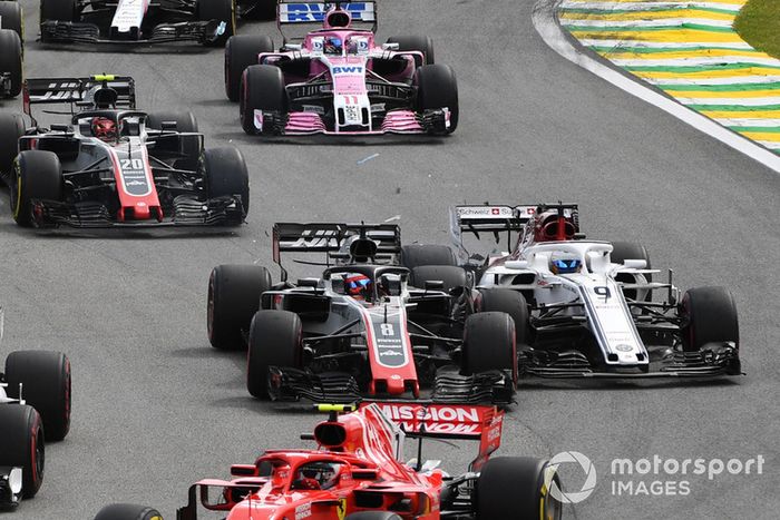 Brasil - Marcus Ericsson/Romain Grosjean (carrera)