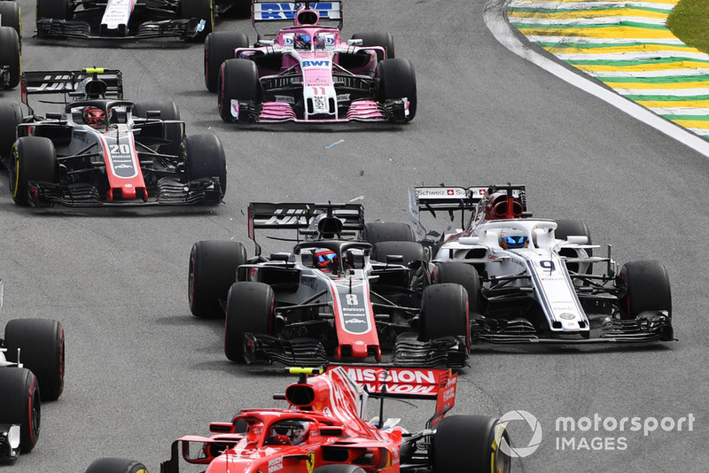 Brasil - Marcus Ericsson/Romain Grosjean (carrera)