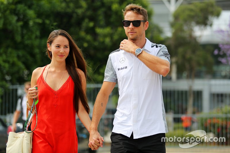 Jessica Michibata, novia de Jenson Button