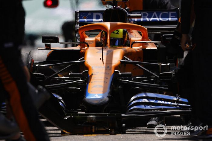 Lando Norris, McLaren MCL35M