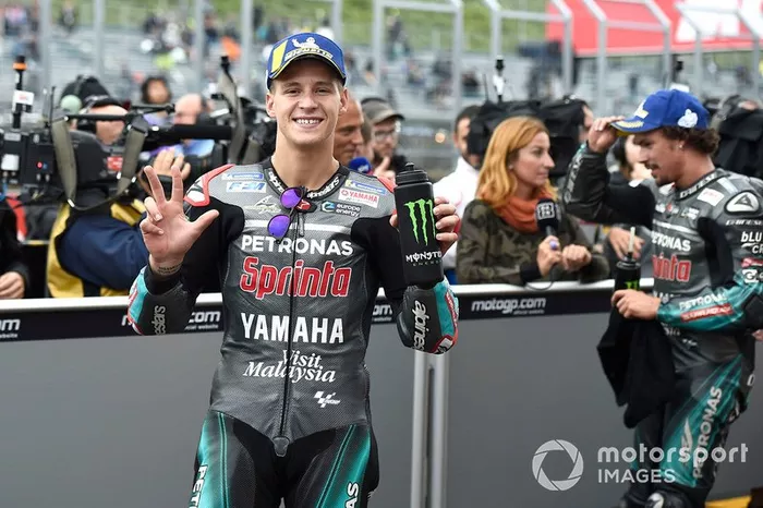 tercero Fabio Quartararo, Petronas Yamaha SRT