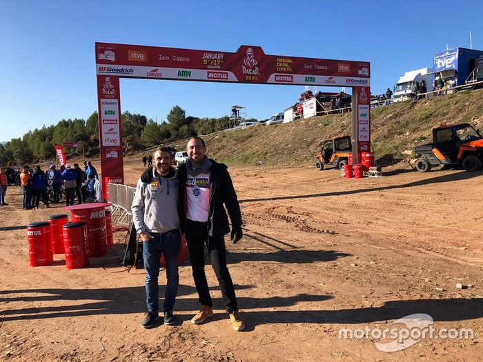 #381 Juan Manuel Mañá, José Calvar, Toyota Land Cruiser