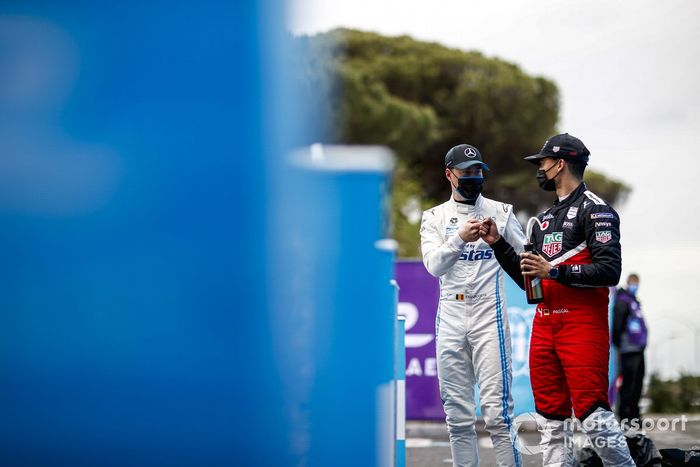 Stoffel Vandoorne, Mercedes Benz EQ, Pascal Wehrlein, Tag Heuer Porsche