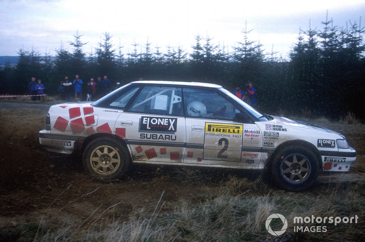 Burns made it a hat-trick of BRC titles for the Legacy in 1993 as he started out on a career that would yield the 2001 WRC crown