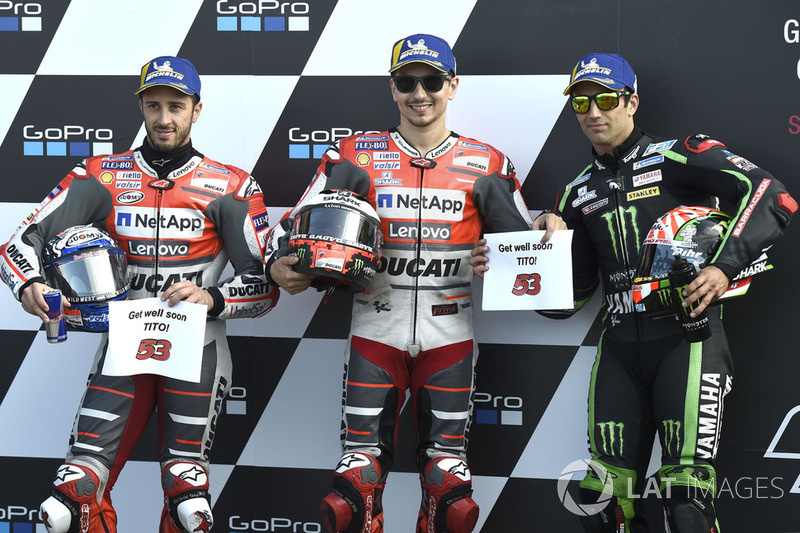 Jorge Lorenzo, pole en Gran Bretaña