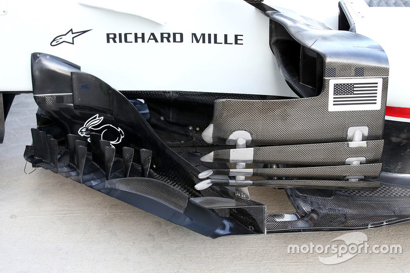 Bargeboard del Haas F1 Team VF-18