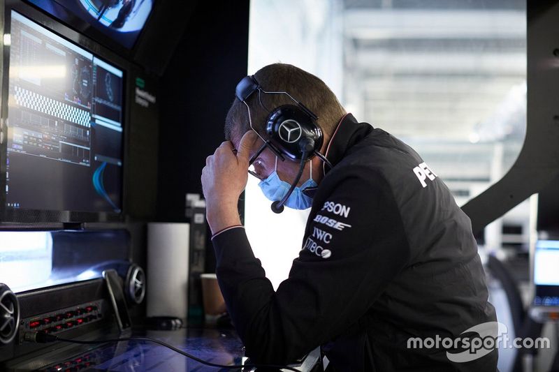 Miembro del equipo Mercedes F1 AMG