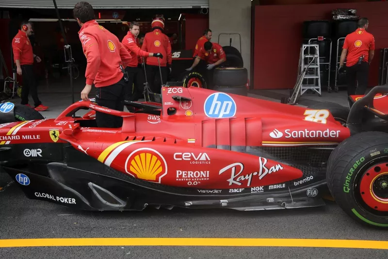 Ferrari SF-24 technical detail 
