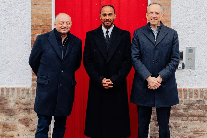 Frederic Vasseur, Lewis Hamilton, Ferrari, Benedetto Vigna