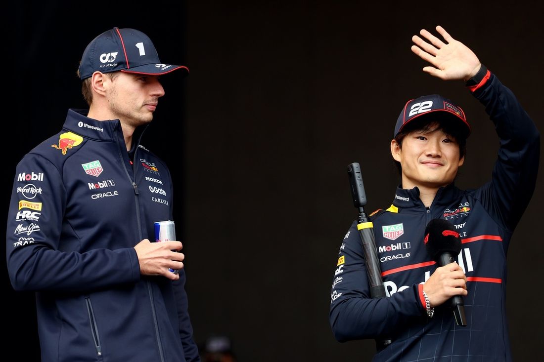 Max Verstappen, Red Bull Racing, Yuki Tsunoda, zespół Red Bull Racing