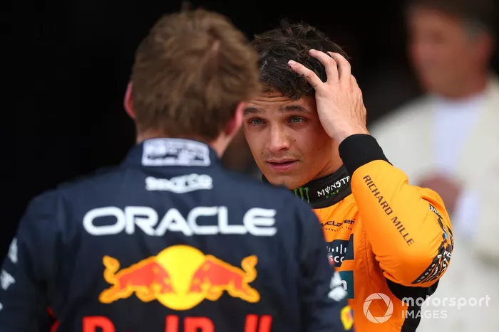 Lando Norris, McLaren, Max Verstappen, Red Bull Racing