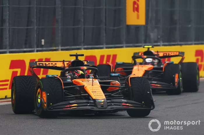 Lando Norris, McLaren, Oscar Piastri