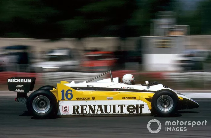 Rene Arnoux, Renault RE30B