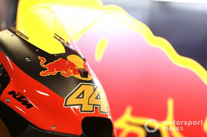 Detalle de la moto de Pol Espargaro, Red Bull KTM Factory Racing