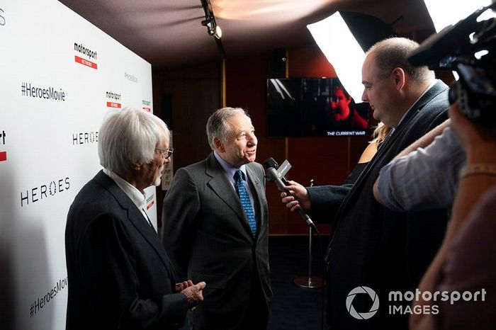 Jean Todt, Presidente FIA, Bernie Ecclestone
