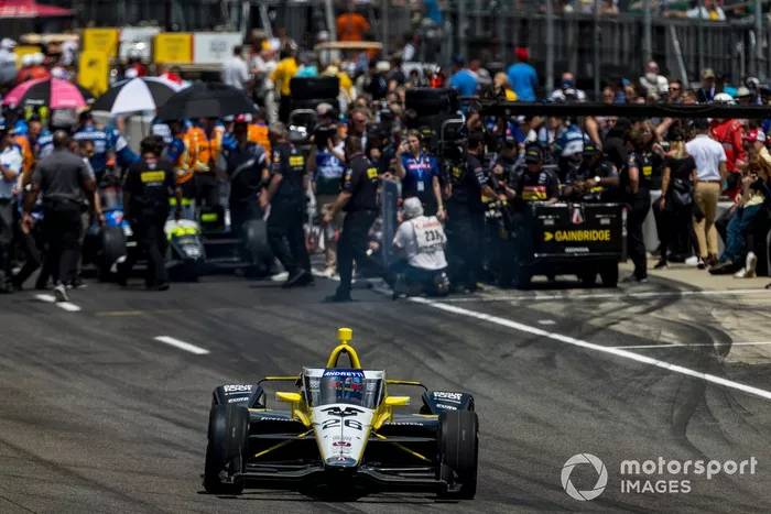 Colton Herta, Andretti Global con Curb-Agajanian Honda