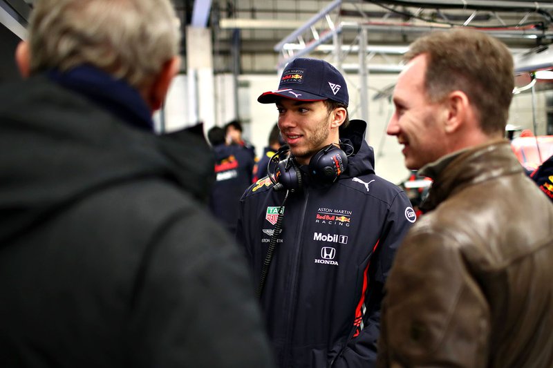 П'єр Гаслі, Red Bull Racing, Крістіан Хорнер, керівник команди Red Bull Racing