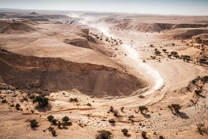 Acción en el desierto