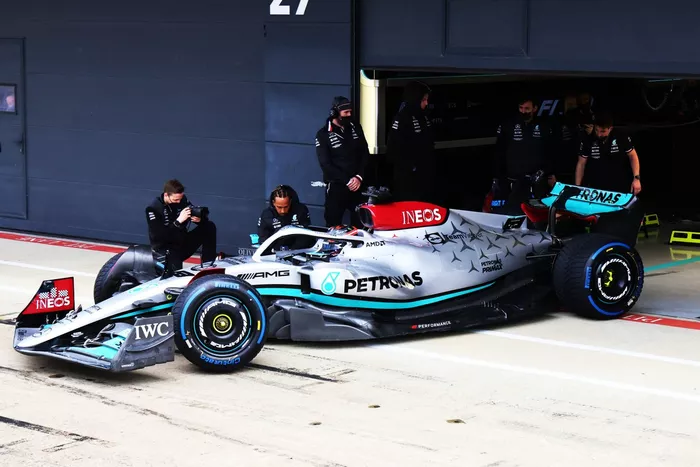 George Russell, Mercedes W13 