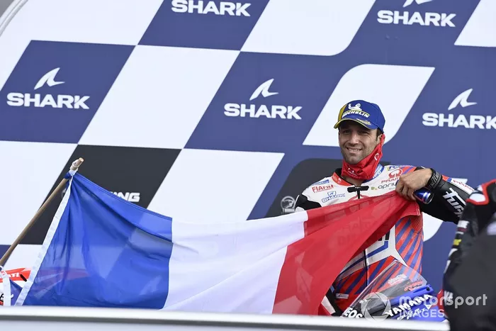 Podio: segundo lugar Johann Zarco, Pramac Racing
