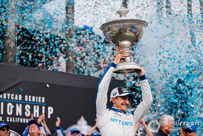Alex Palou, Chip Ganassi Racing Honda gana el Campeonato de la NTT IndyCar Series