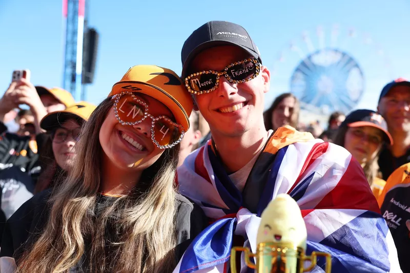 Les fans de Lando Norris, McLaren