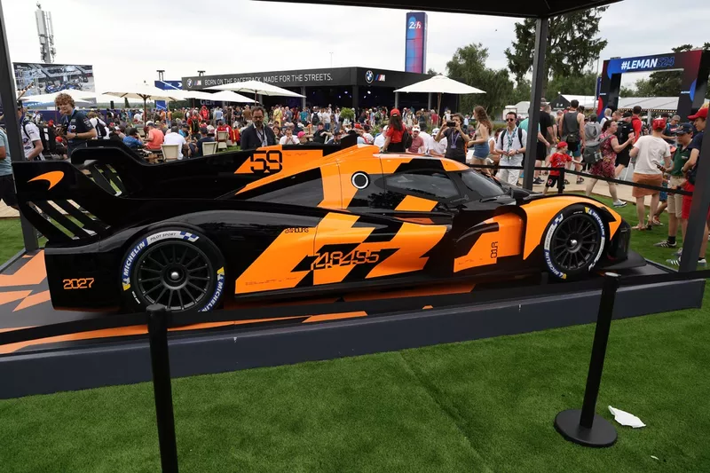 Prototype d'hypercar McLaren
