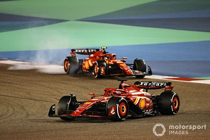 Charles Leclerc, Ferrari SF-24 Carlos Sainz, Ferrari SF-24 