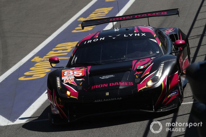 #85 Iron Lynx Ferrari 488 GTE EVO: Rahel Frey, Katherine Legge, Manuela Gostner 