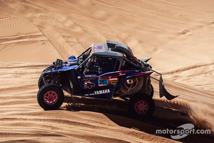 #391 X-Raid Yamaha Racing Rally Supported Team: Camelia Liparoti, Annett Fischer