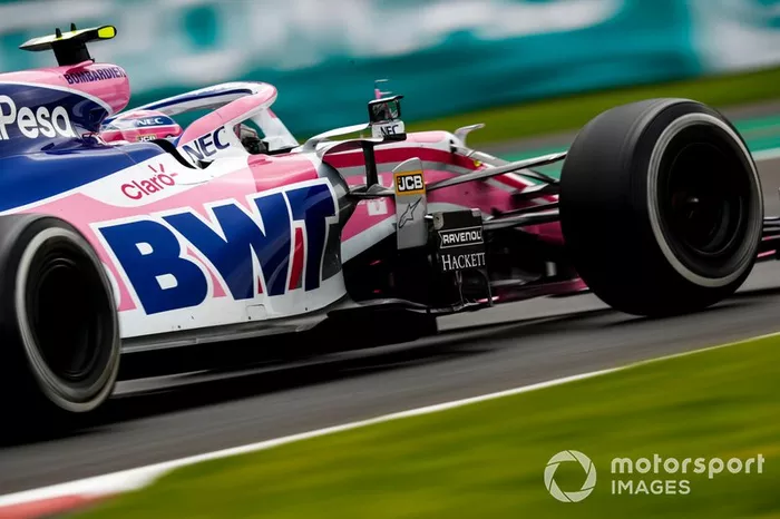Stroll golpea el muro en la FP1