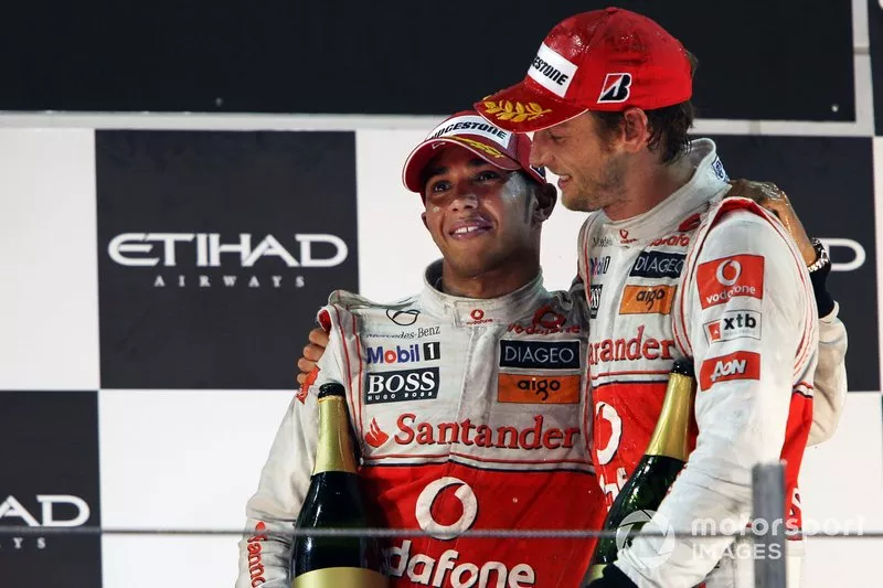 Lewis Hamilton et Jenson Button chez McLaren