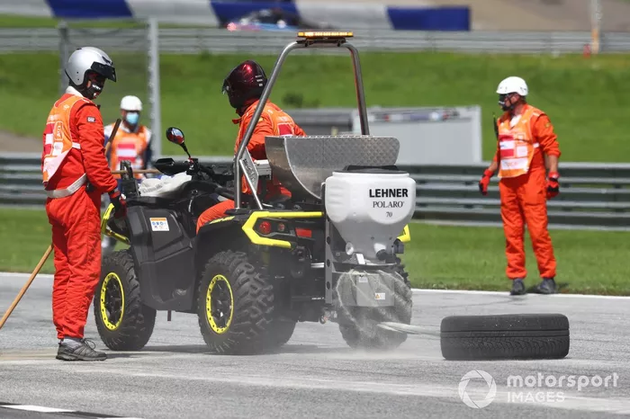 Accidente Enea Bastianini, Italtrans Racing Team