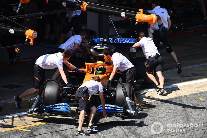 Lando Norris, McLaren MCL35