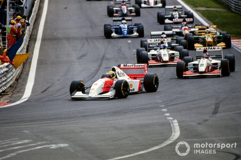 美しきF1マシン：「速いが脆い……鈴木亜久里、予選トップ10常連に