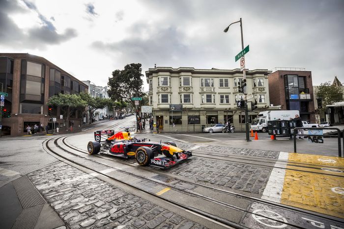 Daniel Ricciardo, Red Bull Racing en San Francisco