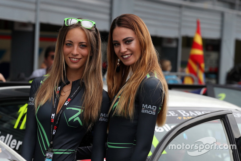 Chicas de la parrilla