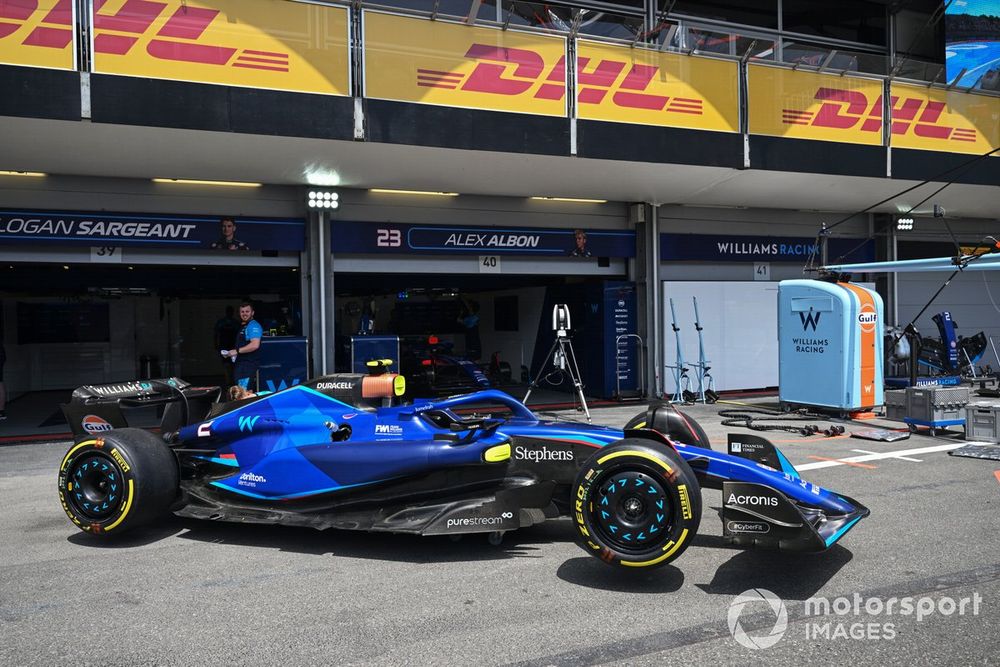 Il fondo della Williams FW45 che ha ispirato Newey per la RB19