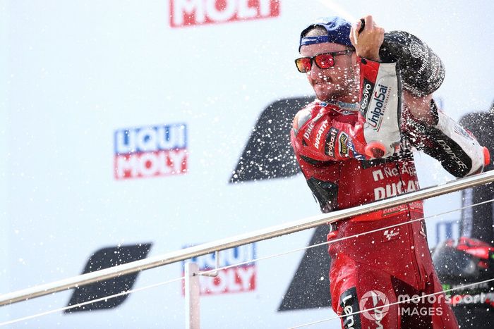 Podio: tercer lugar Jack Miller, Ducati Team