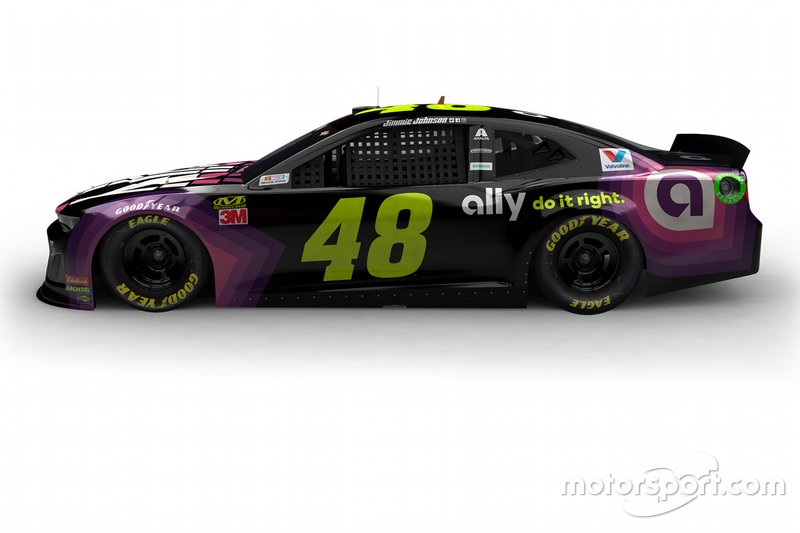 Decoración nueva de Jimmie Johnson