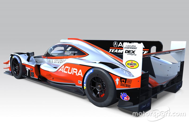 Livrea dell'Acura del Team Penske