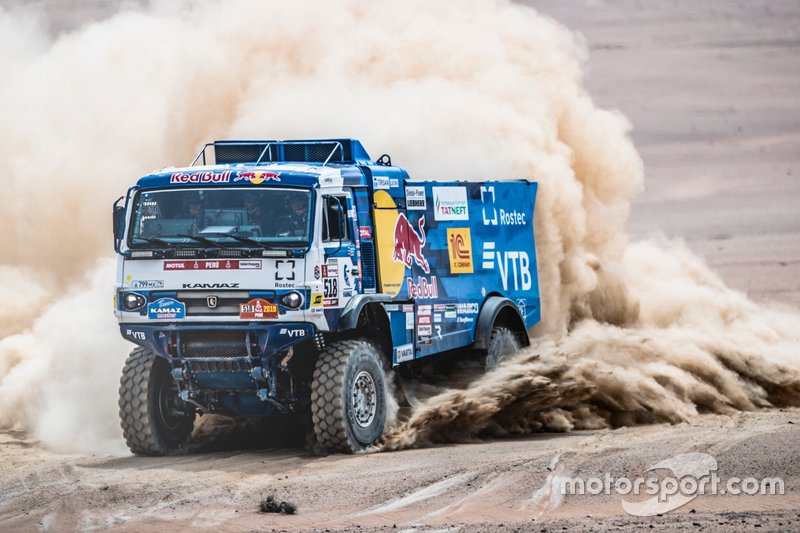 #518 Team Kamaz Master: Андрій Каргінов, Ігор Леонов, Андрій Мокєєв