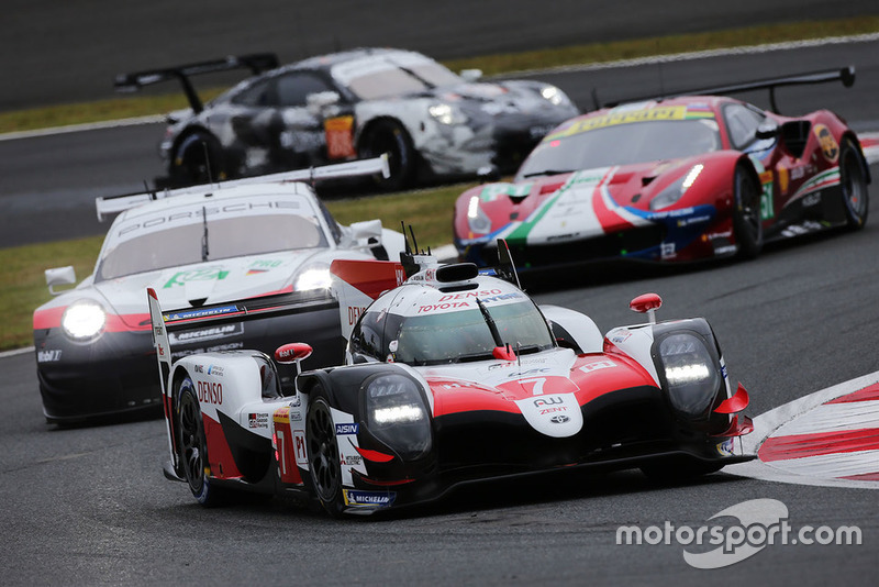 #7 Toyota Gazoo Racing Toyota TS050: Mike Conway, Kamui Kobayashi, Jose Maria Lopez