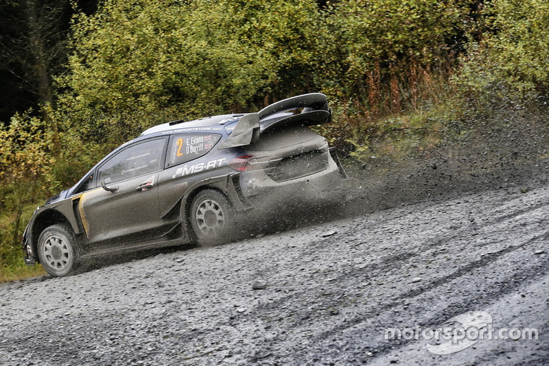 Elfyn Evans, Daniel Barritt, M-Sport Ford WRT Ford Fiesta WRC