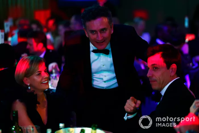 Susie Wolff, Alejandro Agag y Toto Wolff