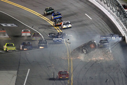 Crash de Christopher Bell, Kyle Busch Motorsports Toyota