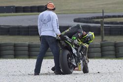 Pol Espargaró, Tech 3 Yamaha crash