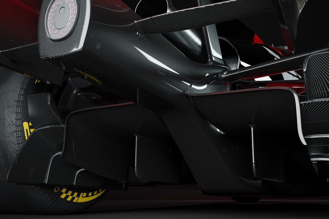 Rendery bolidu F1 2026